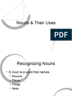 Nouns & Their Uses