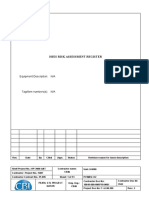 Hses Risk Assessment Register: Equipment Description: N/A