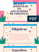 Rutas y Protocolos en Situaciones de Violencia