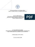 Desarrollo de Un Sistema Integral de Aseguramiento de Calidad para Laboratorios de Analissi de Alimentos !