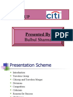 Citi Group: Presented by