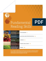 Fundamental Reading Skills: Sociology Economics Biology Humanities Environmental Engineering