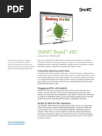 Fiche Technique: Tableau Blanc Interactif SMART Board 480