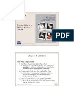 Risk and Return Theory - Capital Market