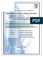 Curva Programada VS Curva Valor Ganado VS Curva Real - Informe