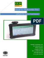 Manual Tablet Millenium Cath-Tech Hexcorder-Pro