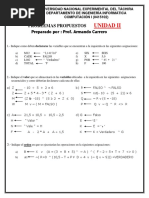 Problemas Propuestos Unidad II