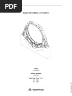 Apoyo Hidrostático Con 4 Patines: Manual de La Máquina es-TM - BEA.003.B