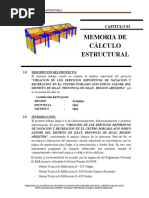 Memoria de Calculo ESTRUCTURAS PISCINA ISLAY