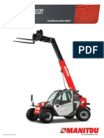 Manitou Telehandler MT X 625 Technical Brochure 45b7a