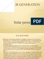 WET PPT On Power Generation