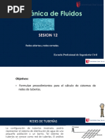 Redes Abiertas y Redes Cerradas.: Escuela Profesional de Ingeniería Civil