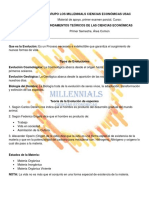 Fundamentos, Primer Parcial