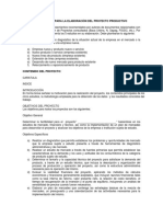 Guía de Elaboración de Proyectos