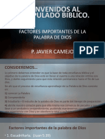 2 Parte 6 Caracteristica - Factores de La Palabra de Dios - Un Lider Conoce Las Escrituras