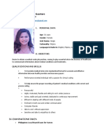 Princess Mae Comodas Guantero: I. Personal Data