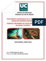 Tratamiento Quirúrgico de La Apendicitis