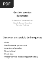 Banquetes Modelo de Negocio