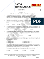 Question Paper - Heat & Thermodynamics