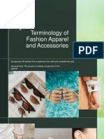 Fashion Accessories Terms