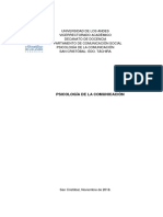 Psicología Social de La Comunicación INFORME