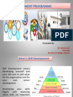 Skill Development Programme: Presented by