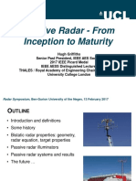 Prof. Hugh Griffiths - Passive Radar - From Inception To Maturity