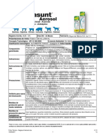 Negasunt Aerosol Ficha Técnica