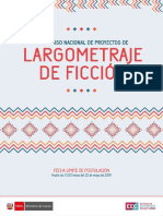 Bases Largometraje de Ficción 2019