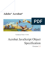 Acrobat JS Object Spec