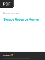 Storage Resource Monitor: Getting Started Guide