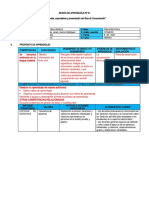 Sesion de Parendizaje - 1°