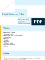 Unit-Ii: Iot Systems - Logical Design Using Python