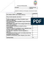 Ficha de Autoevaluación