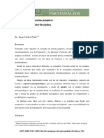 El Concepto de Trauma Psíquico