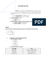 Logarithmic Function