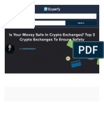 Is Your Money Safe in Crypto Exchanges? Top 3 Crypto Exchanges To Ensure Safety