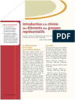 Elements Groupes Representatifs