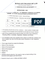 ADR 20-21 Instructions and Case Mannual