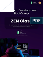 Full Stack Development Bootcamp: Zen Class