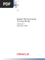 Siebel Performance Tuning Guide 8.1