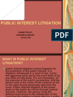 Public Interest Litigation