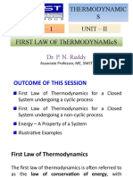 2-1 First Law of Thermodynamics - Session 1