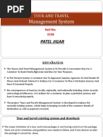 Tour and Travel: Management System