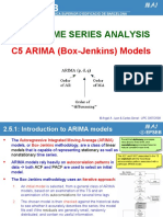 Part Ii - Time Series Analysis: C5 ARIMA (Box-Jenkins) Models