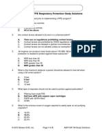 Bowen EHS, Inc.: ASP/CSP 08 PPE Respiratory Protection Study Solutions