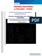 CASO PRACTICO de PRESPUESTO - Willian Bradoc Humpire Supo