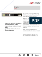 Ds-3E0Xxxp-E/M Series: Unmanaged Poe Switch