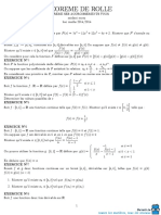 Série D'exercices Théorème de Rolle Théorème Des Accroissements Finis Bac 2014 2015 (MR Saidani Moez)