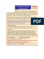 Welcome To: Spreadsheets For RC Design To BS 8110 and EC2